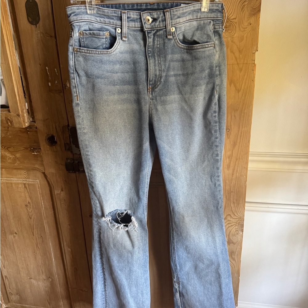 EUC Rag & Bone Nina High Rise Flare